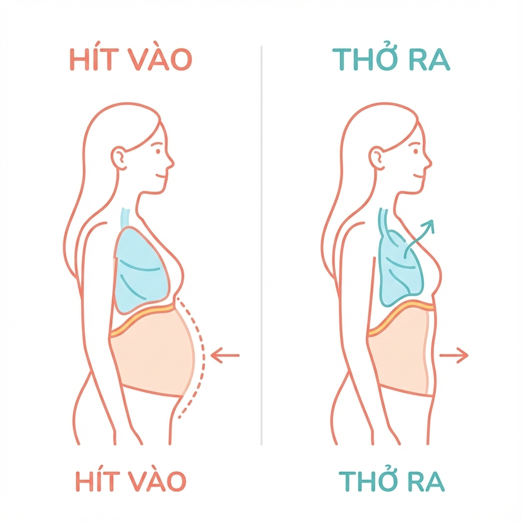 Kỹ thuật thở bụng - nền tảng quan trọng nhất để có giọng nói vững vàng và đủ hơi